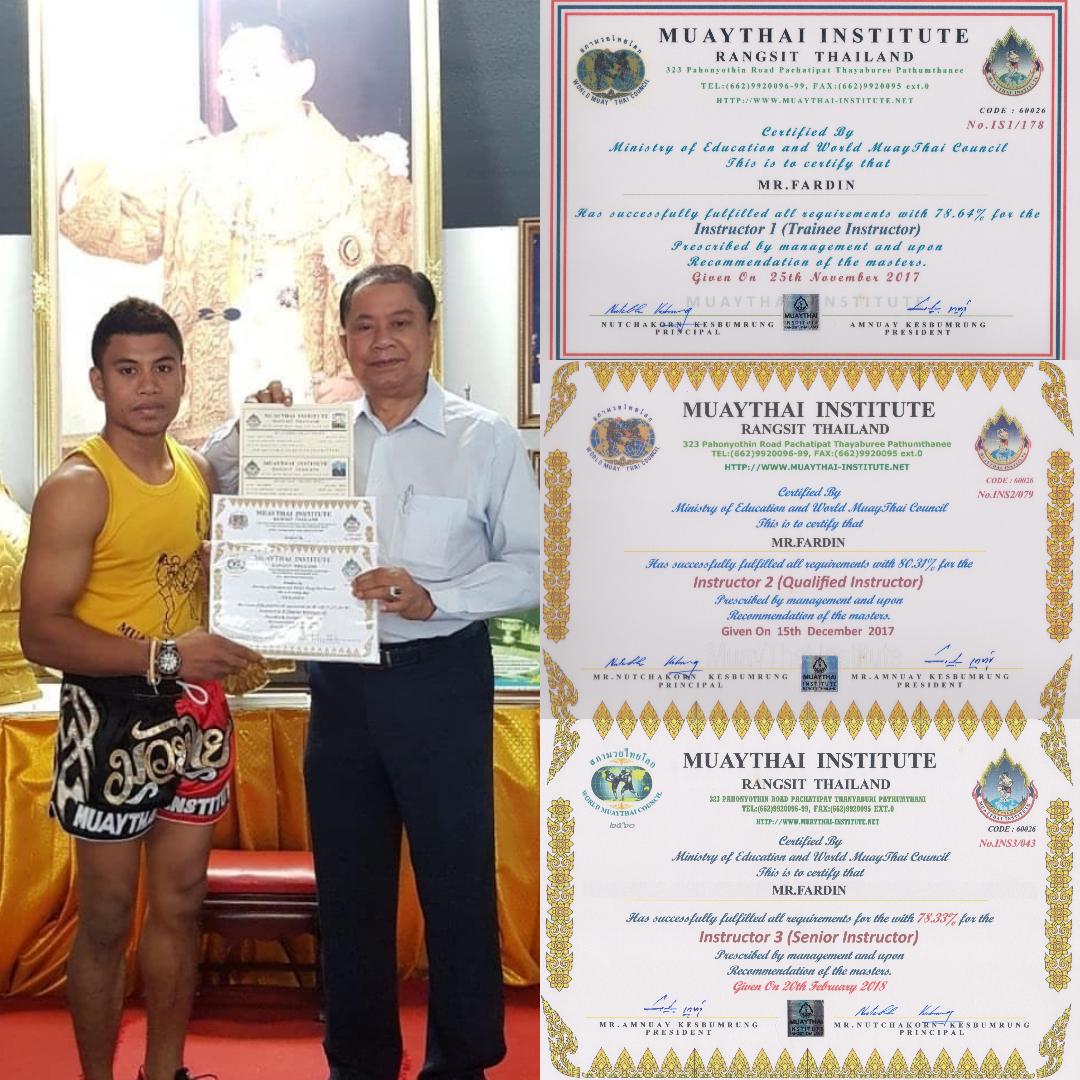 MTI Cerficate